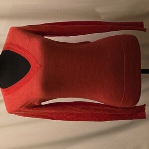 The Limited Salmon V-Neck Sweater M